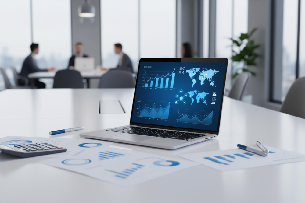 Financial strategy and expenditure analysis visualization